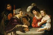 Jan van Bijlert Entremetteuse china oil painting artist